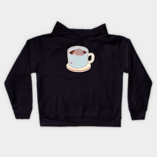 Penguino Mochaccino Kids Hoodie